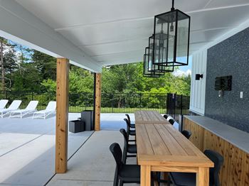Outdoor bar lounge